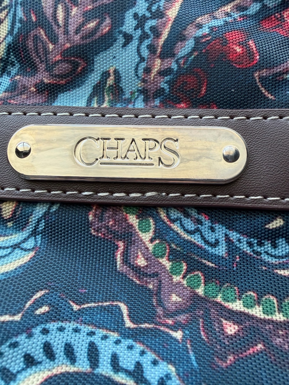 Chaps Richmond Park Paisley Carry  On Travel bag 19" - Picture 4 of 14